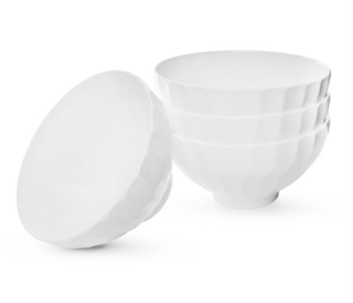 13605 FISSMAN Набор из 4 мисок LUANA 15,5 см (фарфор)