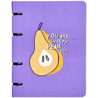 Тетрадь со сменным блоком Be Smart Fruits, А5, обложка - картон, 120 листов, N3304