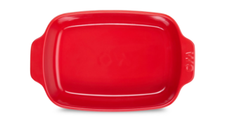 Форма для запекания WO HOME Paola 26,5х16,5x5,3 см, 940 мл, жаропрочная керамика, красная