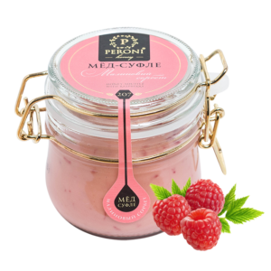 Мёд-суфле Peroni Honey Малиновый сорбет, 250 г