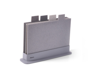 8017 FISSMAN Набор из 4-х разделочных досок 29x22,5см (пластик)