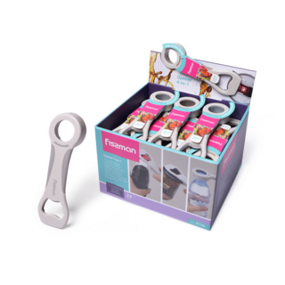 8735 FISSMAN Открывалка 4-в-1 (пластик)