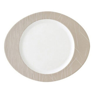 BOREAL SWING - Блюдо овальное 39/33,4 см фарфор (oval dish)