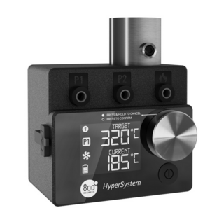 Скоро в продаже! Система управления угольным грилем 800 Degrees Fire Control HyperSystem. Термометр с 2 щупами д/мяса, 1 щупом д/решетки и автоматизированной системой поддува гриля. Для угольных грилей всех типов.