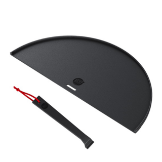 Скоро в продаже! Гриль-противень EBS планча Teriberka 57 800 Degrees Half Moon Cast Iron Plancha. Чугунный грильный противень-полумесяц, для всех моделей угольных грилей Teriberka 57.