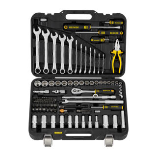 Универсальный набор инструментов BERGER 100 предметов 3/8” «ЛАНДАУ» BG100-3814