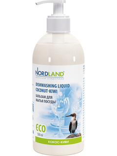 Бальзам для мытья посуды NORDLAND  "Кокос-Киви", 500 мл