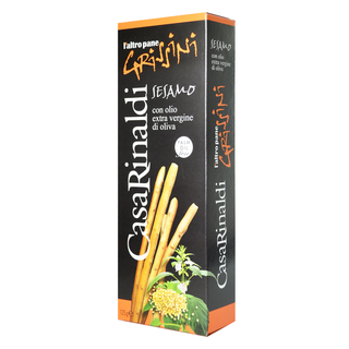 Хлебные палочки Casa Rinaldi Гриссини с кунжутом, 125 г