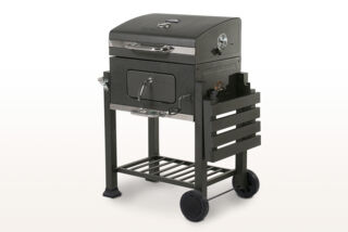 Угольный гриль металлический START GRILL Locker, черный