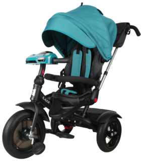 Трехколесный велосипед Luxury изумрудный 1/1
