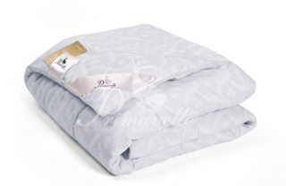 Одеяло Organic Cotton серо-голубой