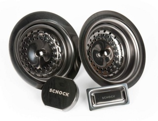 Комплект фурнитуры цвета вороненой стали