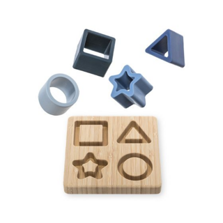 Игрушка-сортер LUKNO, голубой