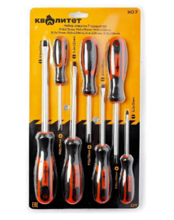 Набор отверток Квалитет 7 шт НО-7