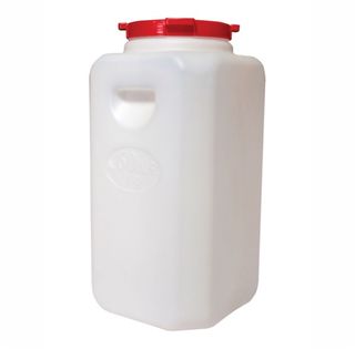 Бочка пластмассовая  60л прямоуг.(горл.215мм) М295