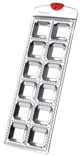 8576 FISSMAN Форма для равиоли - 12 квадратных ячеек 45мм (алюминий)