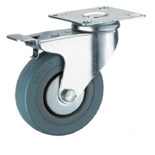 SCgb 42 Колесо аппаратное 100 мм с тормозом