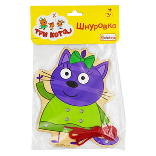 Шнуровка Горчица, развивающая игрушка для детей, арт. ШН50