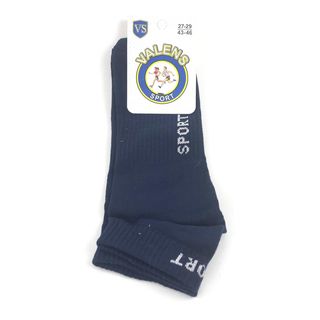 Мужские носки «VALENS»размер 43-46, короткие, темно синие