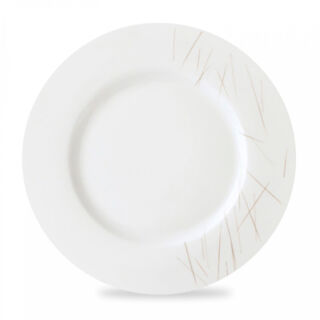 BOREAL SWING - Тарелка обеденная круглая 28 см фарфор (round dinner plate)
