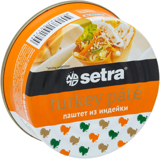 Setra Паштет из индейки, 100г