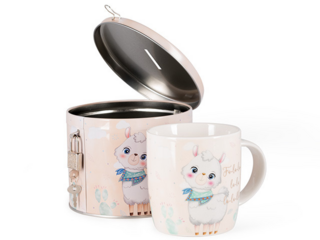 14060 FISSMAN Чашка 350мл в подарочной упаковке (фарфор)