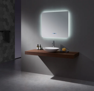 Зеркало прямоугольное с подсветкой Baltic Bright 90, ABB09080M