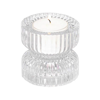 Подсвечник стеклянный Rasteli 6см