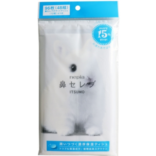 614342 "NEPIA" "Funny Noses ITSUMO" Бумажные двухслойные носовые платки 48 шт./уп. 1/100