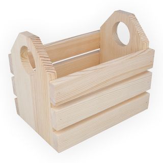 Заготовка для декорирования "Mr. Carving" ПР-26 (ящик кухонный из сосны), 18х15х12.4см