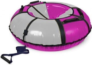 Тюбинг Nika ТБ1К-110/БСР2 баклажан/серебро 1/1 ТБ1К-110/БСР2