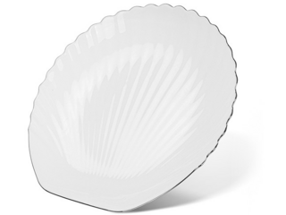 0197 FISSMAN Тарелка глубокая FELIZIA 22,5 см (опаловое стекло)