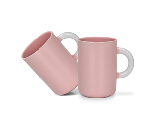 3747 FISSMAN Набор из 2-х кружек 540 мл PINK (фарфор)