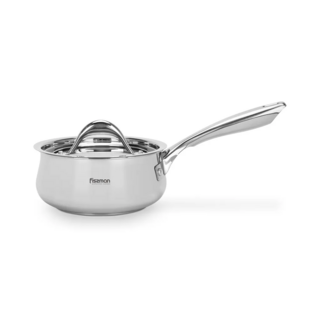 5544 FISSMAN Ковш ABSOLUTE PRO 16x7,5см / 1,5л с крышкой (нерж.сталь)