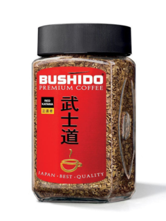 Кофе Bushido Red, стеклянная банка, 50 гр