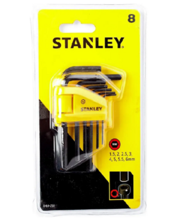 Набор ключей шестигранных торцевых Stanley 1,5->6мм 0-69-251