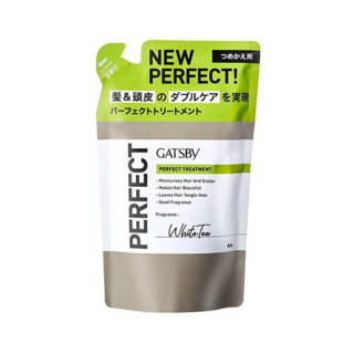 118810 "Mandom" "Gatsby" Кондиционер для волос с ароматом белого чая (м/у) 300гр  1/12