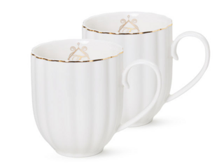 3989 FISSMAN Набор из 2 кружек ROYAL 320 мл (фарфор)