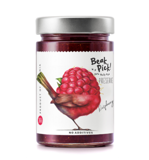 Варенье Beak Pick из малины 360г ст/б  (40255)