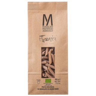 Паста Mancini пенне из Туранской пшеницы твердых сортов, 500гр