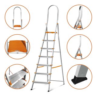 Стремянка алюминиевая Триумф 107