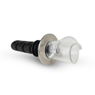 PEUGEOT ARUM - Пробка - аэратор для вина, каплеуловитель пластиковый, прозрачный