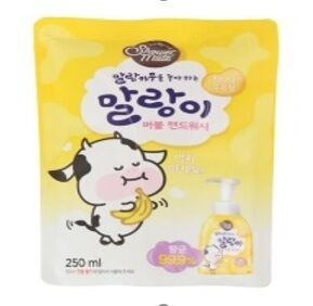 358115 "Shower Mate" Банановое пенное мыло для рук (мэу) 250 мл 1/18