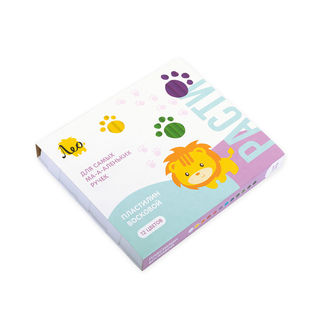 Пластилин восковой "Лео" "Расти" (в картонной коробке), 12 цветов, 144 г