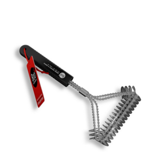 Щетка Т-образная для чистки решеток 800 Degrees Double Head Wide Brass Brush. Материал нержавеющая сталь, гальванированная сталь, PP.