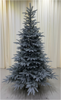 Ель искусственная премиум Меркурий дымчатая 1,8 м