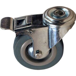 SChgb 25 Колесо аппаратное 50 мм с тормозом под болт М10