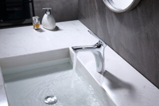 Смеситель для раковины Vogue, Хром, AVG018CPF