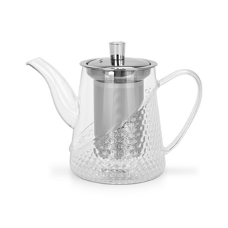 9172 FISSMAN Чайник заварочный 600мл со стальным фильтром (стекло)