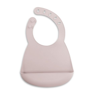 Детский нагрудник LUKNO, белая слива